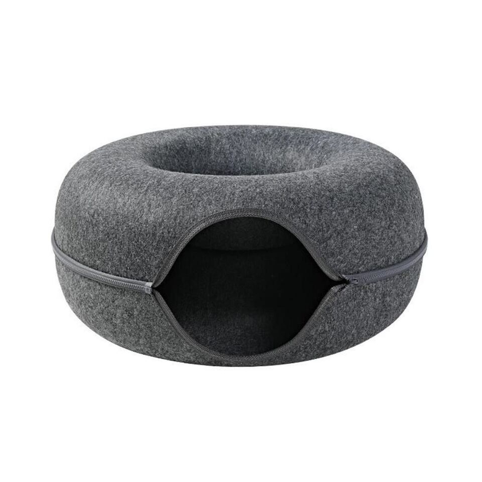 2in1 Donut Lit Pour Chat Et Grotte