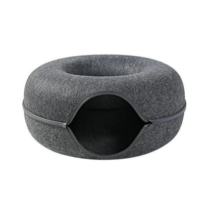 2in1 Donut Lit Pour Chat Et Grotte