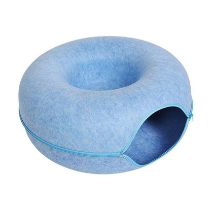 2in1 Donut Lit Pour Chat Et Grotte