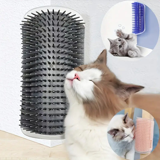 Brosse Murale Pour Chats À L'herbe À Chat