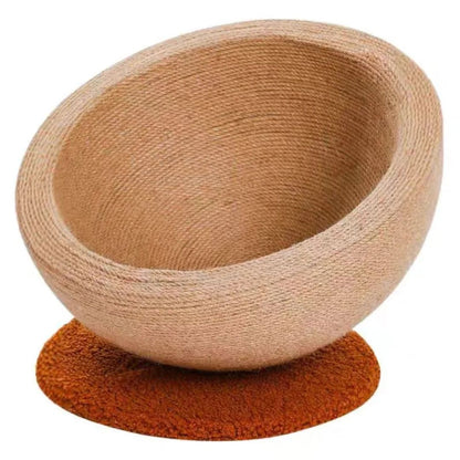 Boule À Gratter Et À Dormir Pour Chats En Sisal